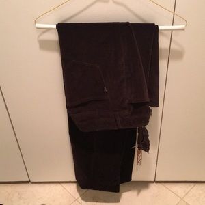 Christopher Blue velvet pants